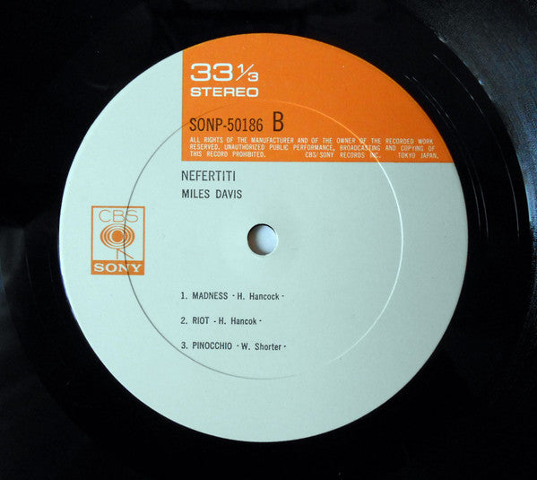 Miles Davis : Nefertiti (LP, Album)