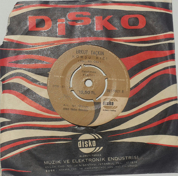 Erkut Taçkın : Son Gece / Komşu Kızı (7", Single)