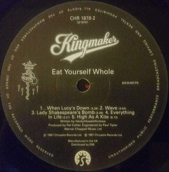 Kingmaker : Eat Yourself Whole (LP, Album)