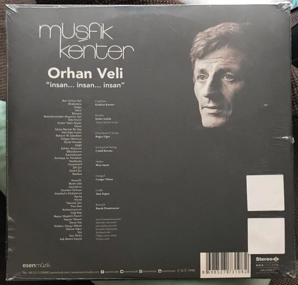 Müşfik Kenter : Bir Garip Orhan Veli (LP, Album, RE)