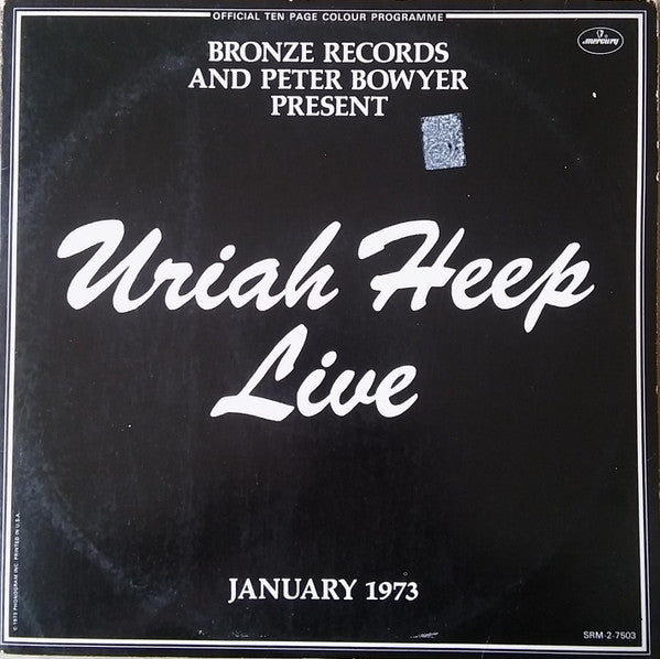 Uriah Heep : Uriah Heep Live (2xLP, Album, Gat)