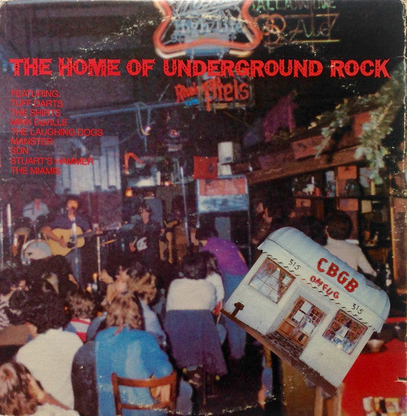 Various : Live At CBGB's - The Home Of Underground Rock (2xLP, Album, PR)