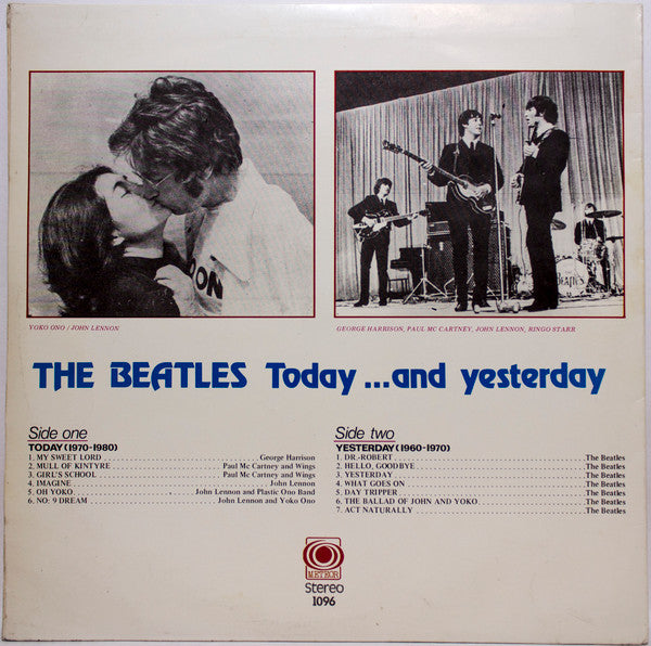 The Beatles : Today ...And Yesterday (LP, Unofficial)