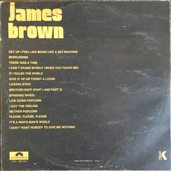 James Brown : Sex Machine (LP, Album)