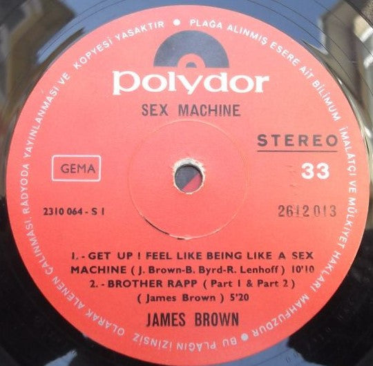 James Brown : Sex Machine (LP, Album)