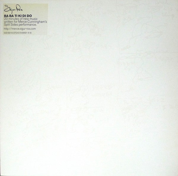 Sigur Rós - Ba Ba Ti Ki Di Do (12", S/Sided, Etch)