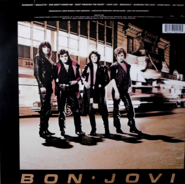 Bon Jovi : Bon Jovi (LP, Album, RE, 180)