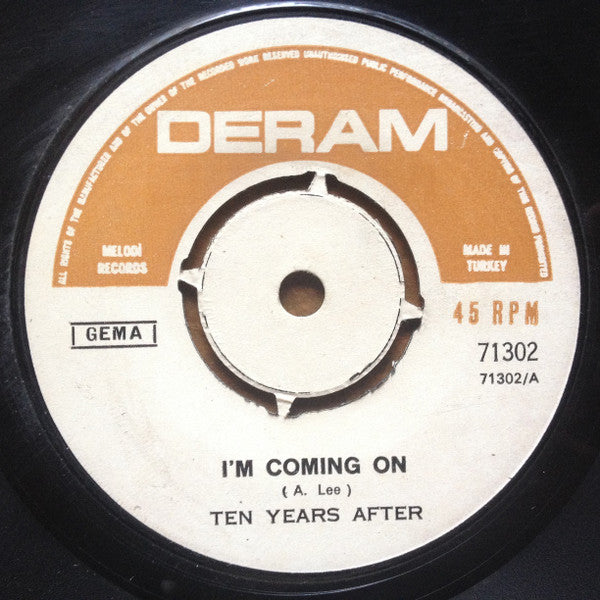 Ten Years After : I'm Coming On (7", Single)