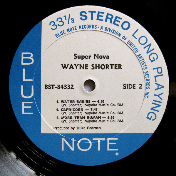 Wayne Shorter : Super Nova (LP, Album, RP)