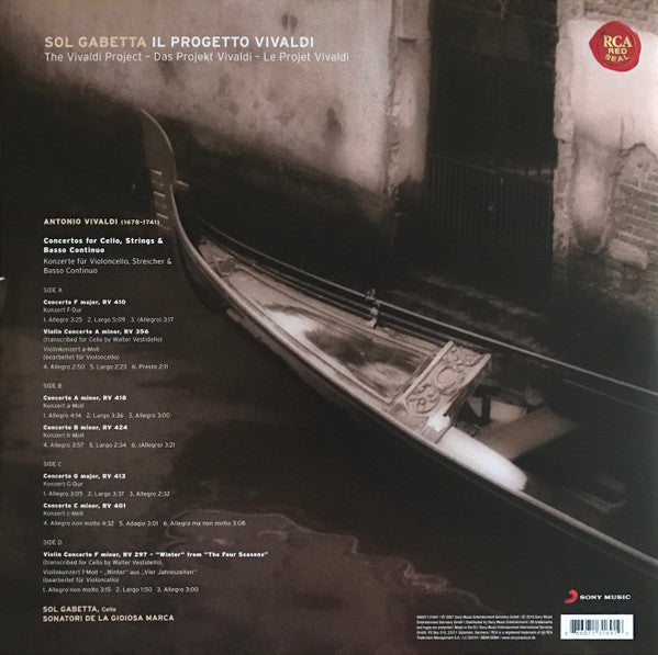 Sol Gabetta, Sonatori De La Gioiosa Marca : Il Progetto Vivaldi (2xLP)