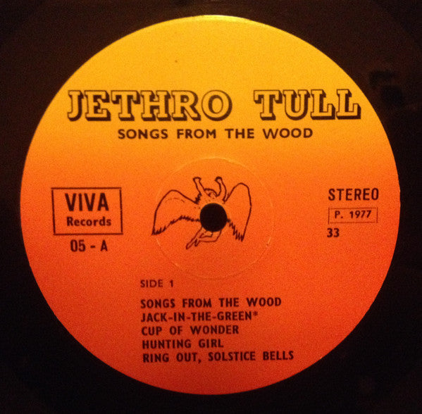 Jethro Tull : Songs From The Wood (LP, Album)