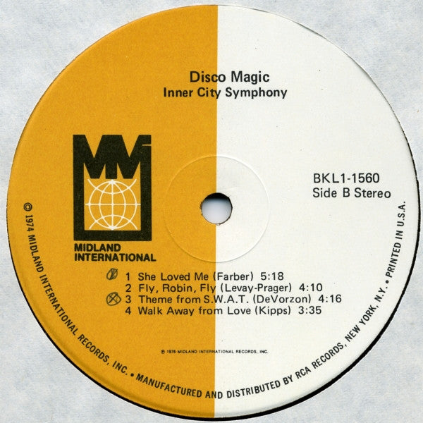 Inner City Symphony : Disco Magic (LP, Album)
