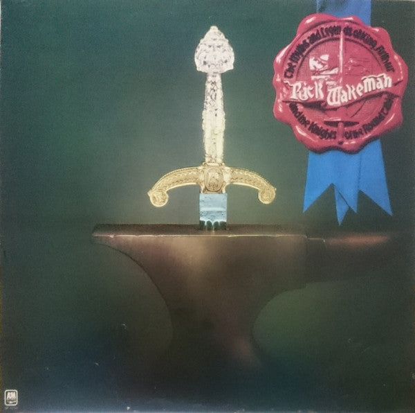 Rick Wakeman : The Myths And Legends Of King Arthur And The Knights Of The Round Table (LP, Album, RE)
