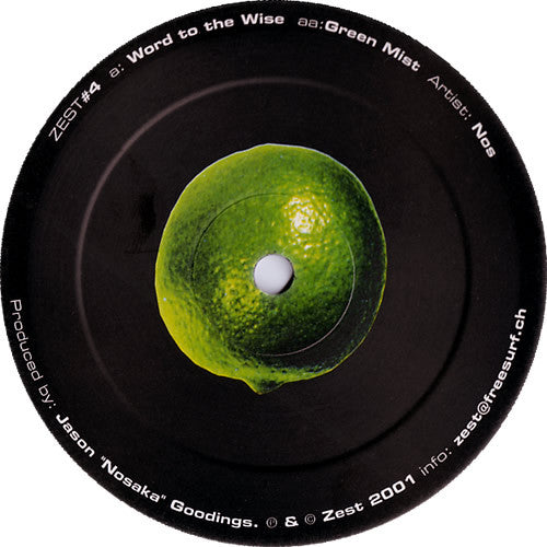 NOS : Word To The Wise / Green Mist (12")