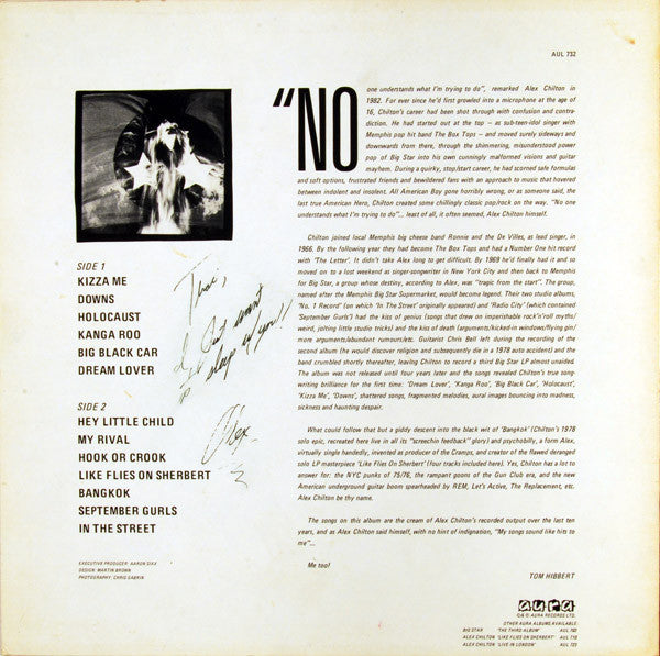Alex Chilton : Document (LP, Comp)