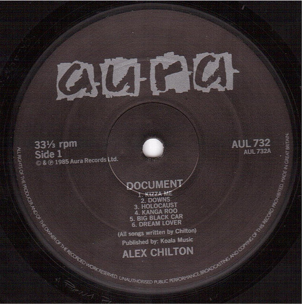 Alex Chilton : Document (LP, Comp)