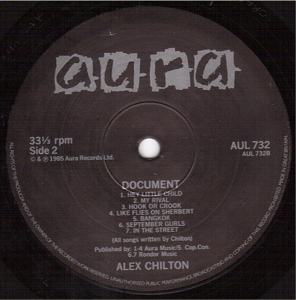 Alex Chilton : Document (LP, Comp)
