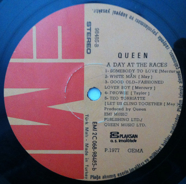 Queen : A Day At The Races (LP, Album)