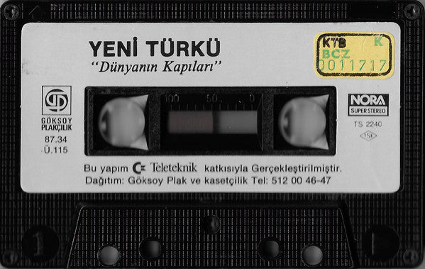 Yeni Türkü : Dünyanın Kapıları (Cass, Album)