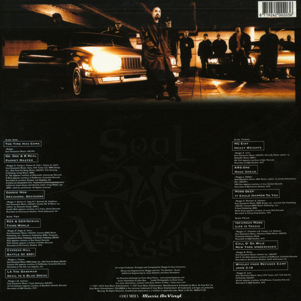 DJ Muggs Presents The Soul Assassins : The Soul Assassins (Chapter 1) (2xLP, Album, RE, RP, 180)