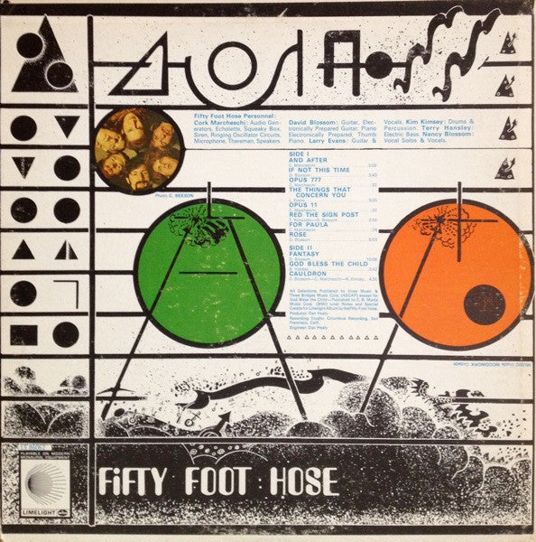 Fifty Foot Hose : Cauldron (LP, Album)