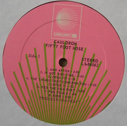 Fifty Foot Hose : Cauldron (LP, Album)