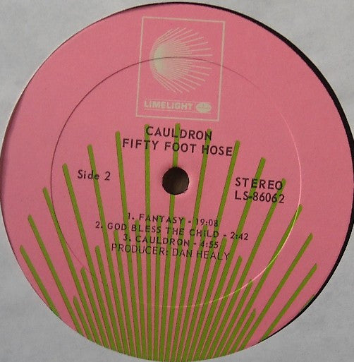 Fifty Foot Hose : Cauldron (LP, Album)