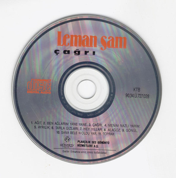 Leman Sam : Çağrı (CD, Album)