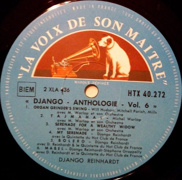 Django Reinhardt : Django Anthologie - Vol. 6 (LP, Comp)