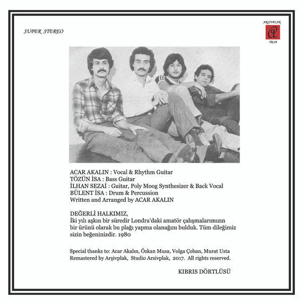 Kıbrıs Dörtlüsü : Herşeyin Yalan / Hayalin (7", RE)