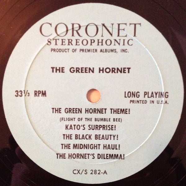 Unknown Artist : The Green Hornet (LP, Album)