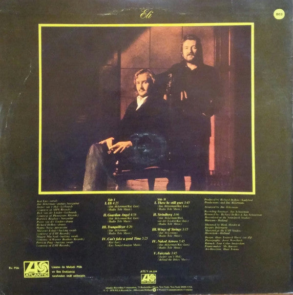 Jan Akkerman & Kaz Lux : Eli (LP, Album)