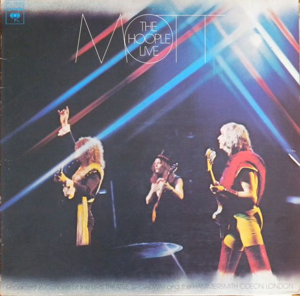 Mott The Hoople - Mott The Hoople Live (LP, Album, Ter)