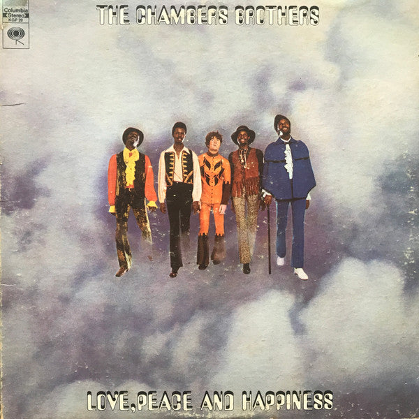 The Chambers Brothers - Love, Peace And Happiness / Live At Bill Graham's Fillmore East (2xLP, Album, San)