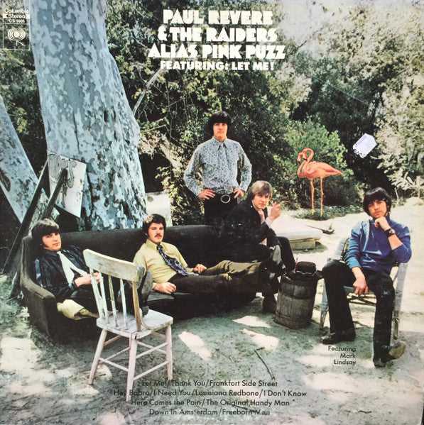 Paul Revere & The Raiders Featuring Mark Lindsay - Alias Pink Puzz (LP, Album, Pit)