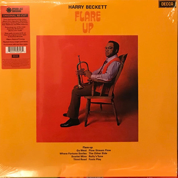 Harry Beckett - Flare Up (LP, Album, RE, RM, 180)