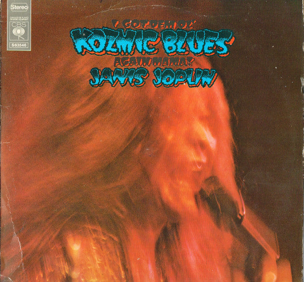 Janis Joplin - I Got Dem Ol' Kozmic Blues Again Mama! (LP, Album, RE)