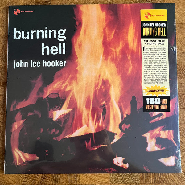 John Lee Hooker - Burning Hell (LP, Album, Ltd, RE, 180)