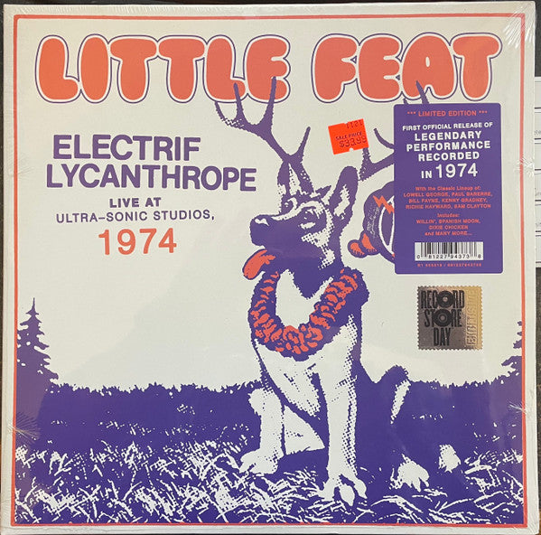 Little Feat - Electrif Lycanthrope Live At Ultra-Sonic Studios, 1974 (2xLP, Album, RSD, Ltd)