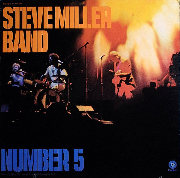 Steve Miller Band - Number 5 (LP, Album, Win)